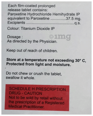 Depaxil CR 37.5 Tablet image
