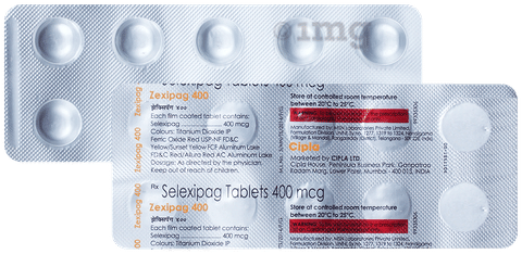 Zexipag 400mcg Tablet image Zexipag 400mcg Tablet image