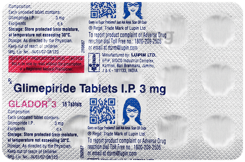 Glador 3 Tablet image