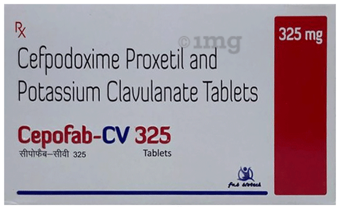 Cepofab-CV 325 Tablet image Cepofab-CV 325 Tablet image