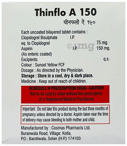 Thinflo A 150 Tablet image Thinflo A 150 Tablet image