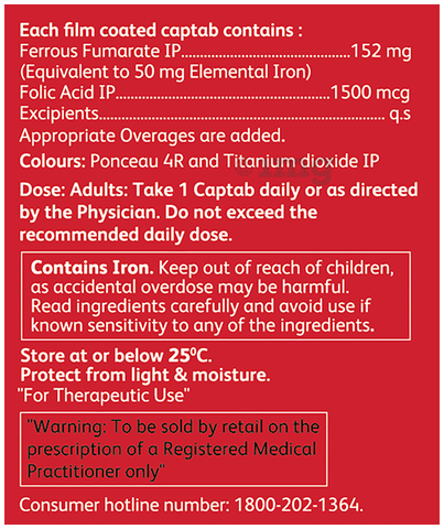 Livogen Captab | Management of Iron Deficiency image Livogen Captab | Management of Iron Deficiency image