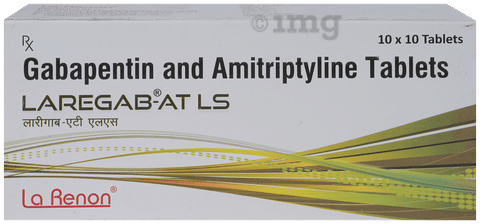 Laregab AT LS 100mg/10mg Tablet image Laregab AT LS 100mg/10mg Tablet image