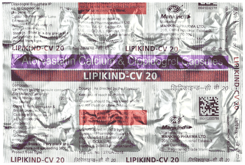 Lipikind CV 20 Capsule image