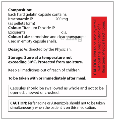 Itravozole 200 Capsule image