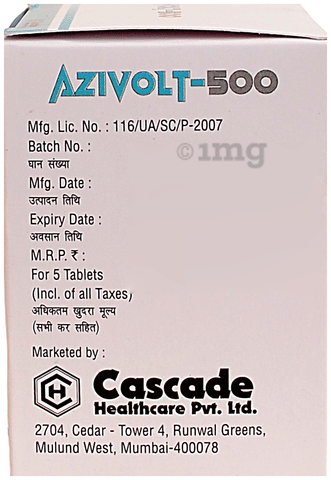 Azivolt 500 Tablet image Azivolt 500 Tablet image