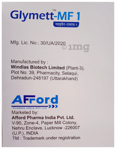 Glymett-MF 1 Tablet PR image