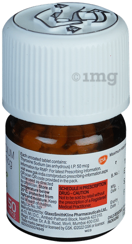 Eltroxin 50mcg Tablet image Eltroxin 50mcg Tablet image