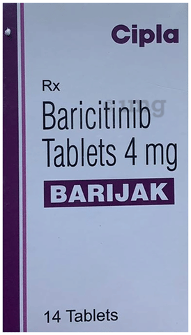 बारिजक 4mg टैबलेट image