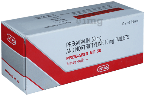Pregabid NT 50mg/10mg Tablet