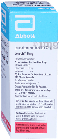 Lorsaid 8mg Injection image Lorsaid 8mg Injection image