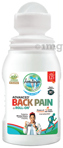 Amrutanjan Advanced Back Pain Roll On Buy Roll on bottle of 50.0 ml Balm at best price in India 1mg