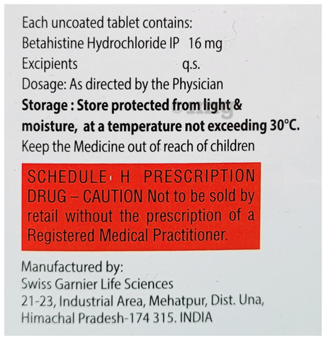 Reinvert 16 Tablet image Reinvert 16 Tablet image