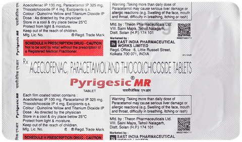 Pyrigesic MR Tablet image