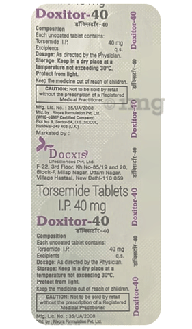 Doxitor 40 Tablet image Doxitor 40 Tablet image