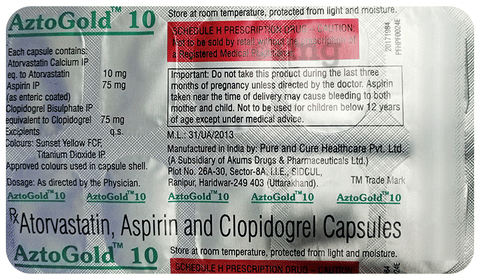 Aztogold 10 Capsule image