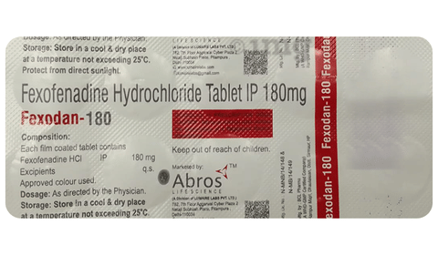 Fexodan 180 Tablet image