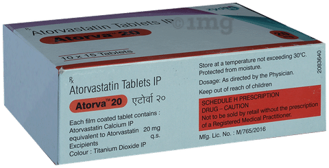 Atorva 20 Tablet