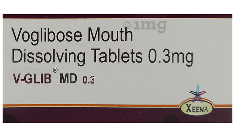V-Glib MD 0.3 Tablet image V-Glib MD 0.3 Tablet image
