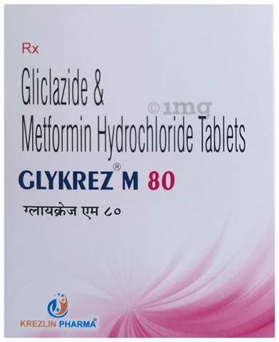 Glykrez M 80 Tablet image Glykrez M 80 Tablet image