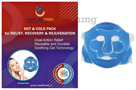 Gel face 2025 mask cold pack