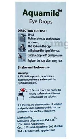 Aquamile Eye Drop image