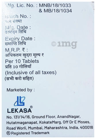 Lekamet-M 1 Tablet PR image