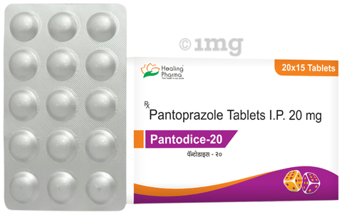 Pantodice 20 Tablet image Pantodice 20 Tablet image