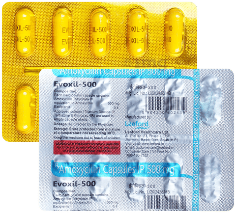 Evoxil 500mg Capsule