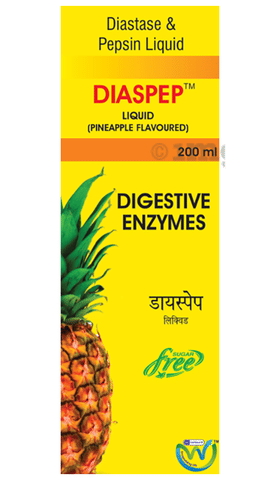 Diaspep Liquid Pineapple Sugar Free image