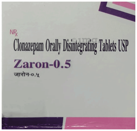 Zaron 0.5 Tablet MD image