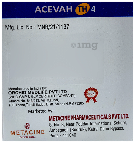 Acevah TH 4 Tablet