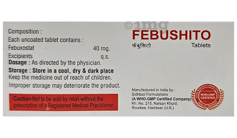 Febushito Tablet image