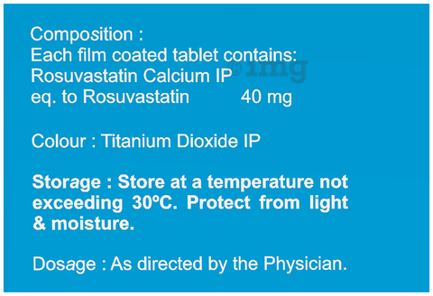 Lipirose 40 Tablet image Lipirose 40 Tablet image