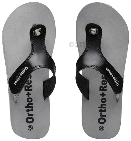 Girls grey 2025 slippers