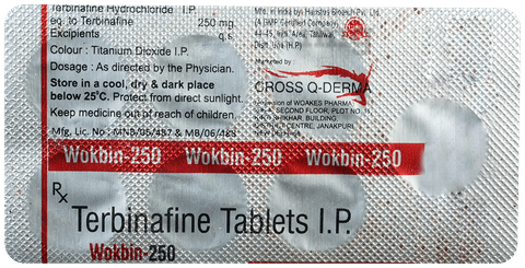 Wokbin 250 Tablet image