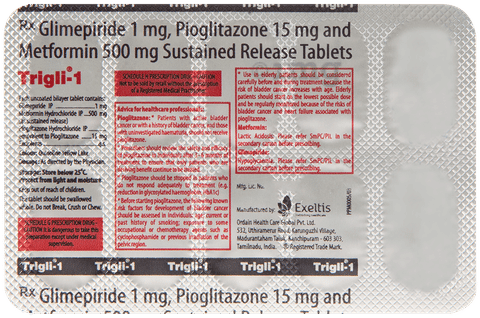 Trigli 1 Tablet SR image