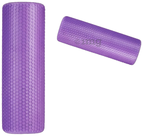 Foam Roller 90cm, Lightweight Muscle Roller - Purple