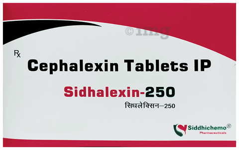 Sidhalexin 250 Tablet image