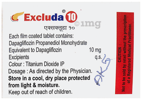 Excluda 10 Tablet image