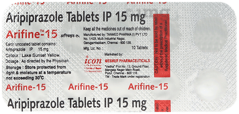 Arifine 15mg Tablet image