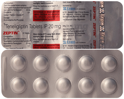 Zeptin 20mg Tablet