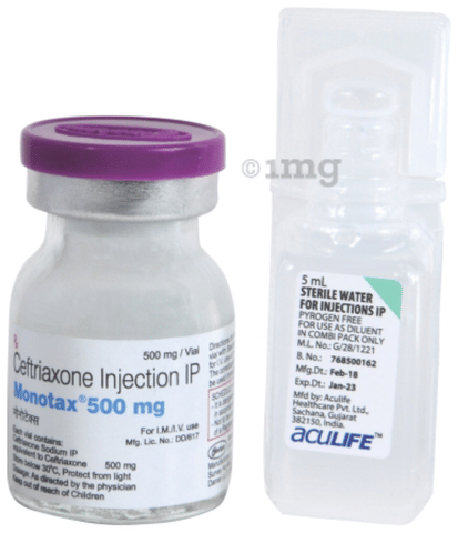 मोनोटैक्स 500mg इन्जेक्शन image मोनोटैक्स 500mg इन्जेक्शन image
