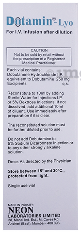 Dotamin Lyo Injection