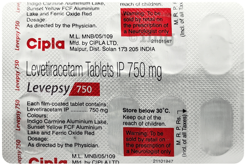 लेविवसाय 750 टैबलेट image