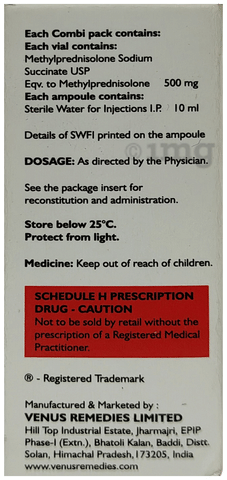 Solucort 500 Injection image