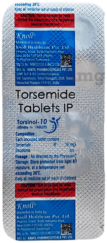 TorSinol 10 Tablet image TorSinol 10 Tablet image