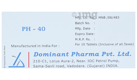 PH 40 Tablet image PH 40 Tablet image