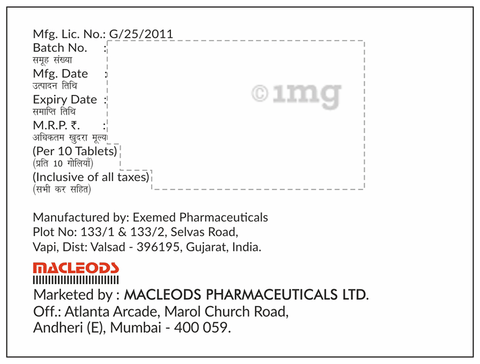 Dapamac-V 5mg/100mg Tablet SR