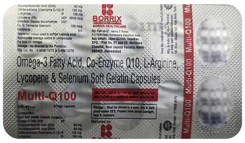 Multi-Q 100 Softgel Capsule image